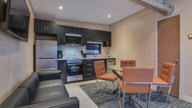 Canada, Intérieur, Design D'intérieur, Salon, Chaise, Décoration D'intérieur, Réfrigérateur