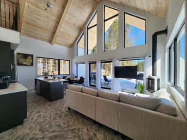 Québec, Intérieur, Design D'intérieur, Salon, Décoration D'intérieur, Canapé, Penthouse