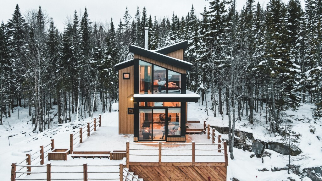 Québec, Bâtiment, Logement, Maison, Personne, Cabane, Cabane Dans Les Bois