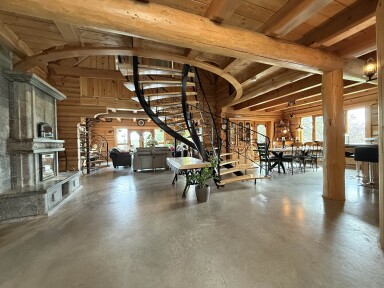 Canada, Plancher, Intérieur, Design D'intérieur, Revêtement De Sol, Bois, Foyer