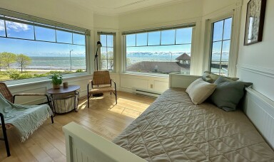 Chalet, Chaise, Plante, Paysage, Fenêtre, Lampe, Tasse