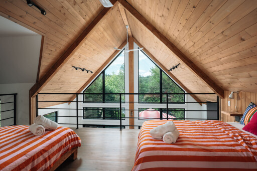 Chambre en mezzanine