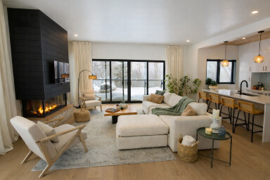 Québec, Décoration D'intérieur, Mobilier, Salon, Table, Design D'intérieur, Chaise