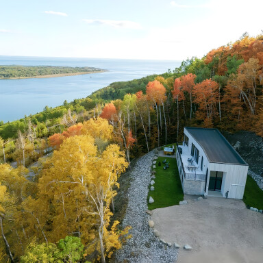 Nature,, Nature, Outdoors, Scenery, Building, Shelter, Aerial View