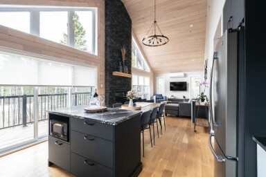 Cottage, Indoors, Interior Design, Home Decor, Kitchen, Monitor, Chair