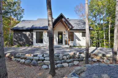 Québec, Sentier, Passerelle, Dalle, Chalet, Logement, Route