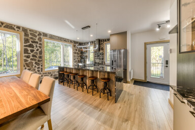 Canada, Design D'intérieur, Bois, Bois Franc, Salle À Manger, Table À Manger, Plancher