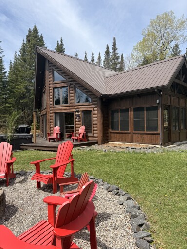 Canada, Abri, Chaise, Herbe, Logement, Paysage, Maison