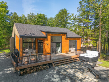 Canada, Logement, Chaise, Banc, Maison, Baignoire, Paysage
