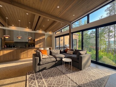 Québec, Indoors, Interior Design, Home Decor, Living Room, Floor, Couch