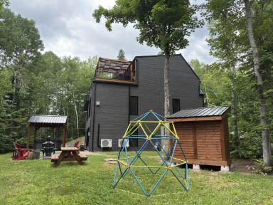 Canada, À L'extérieur, Abri, Cabane, Chaise, Logement, Herbe