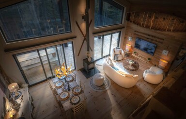 Canada, Indoors, Interior Design, Plant, Wood, Dining Table, Table