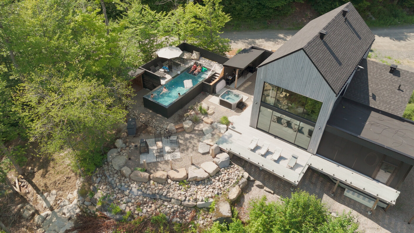 Le Havre de la Falaise, chalet avec spa près de Montréal