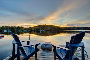 Québec, Waterfront, Scenery, Port, Chair, Boardwalk, Pier