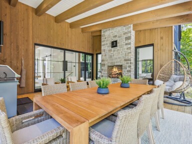 Québec, Design D'intérieur, Table, Bois, Dessus De Table, Plante, Bois Dur