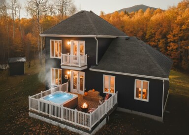 Nature,, Cottage, House, Housing, Hot Tub, Outdoors, Water