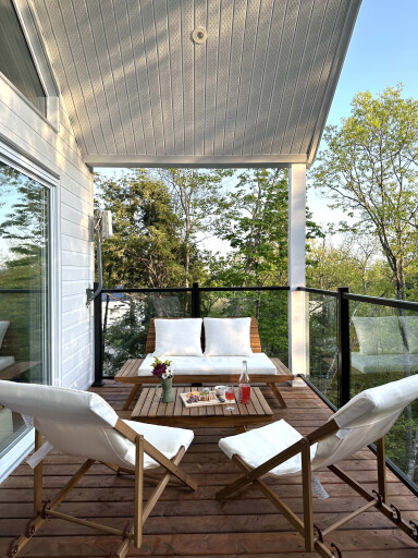 Canada, Outdoors, Scenery, Balcony, Interior Design, Porch, Chair