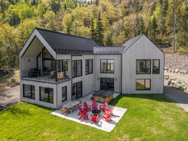 Nature, Chalet, Design D'intérieur, Herbe, Extérieur, Paysage, Chaise