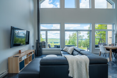 Cottage, Interior Design, Living Room, Computer Hardware, Monitor, Screen, Entertainment Center