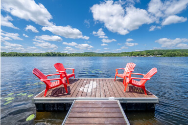 Québec, Nature, Plein Air, Paysage, Bord De Mer, Chaise, Bord De Lac