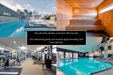 Canada, Piscine, Eau, Piscine, Natation, Banc, Design D'intérieur