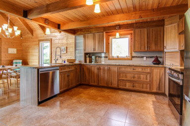 Canada, Design D'intérieur, Plancher, Plancher, Bois, Bois Franc, Cuisine