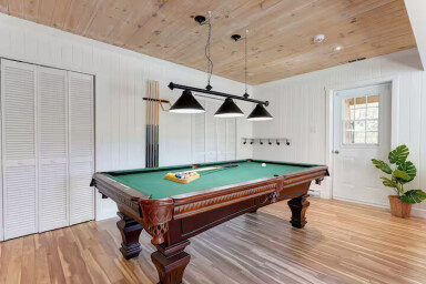 Canada, Furniture, Table, Indoors, Billiard Room, Room, Pool Table
