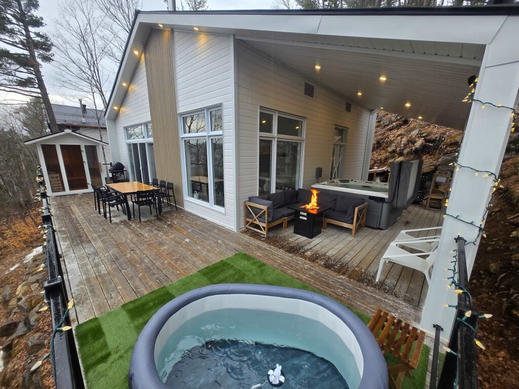 Nature, Design D'intérieur, Logement, Véranda, Baignoire, Terrasse, Bain À Remous