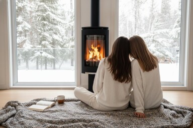 Nature, Cheminée, Intérieur, Adulte, Femme, Personne, Femme