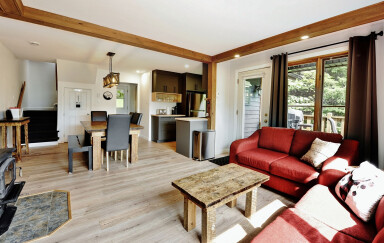 Canada, Salon, Design D'intérieur, Décoration D'intérieur, Bois, Canapé, Lampe