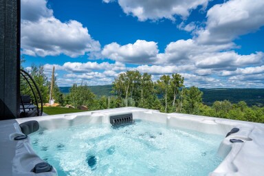 Québec, Tub, Hot Tub, Outdoors