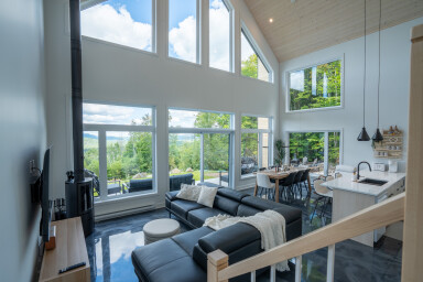 Nature,, Interior Design, Living Room, French Window, Window, Chair, Sink