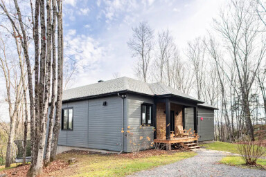 Québec, Bâtiment, Logement, Maison, Chaise, Cabine, Extérieur