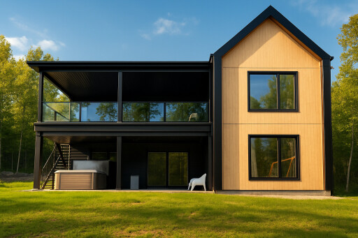 Nature, Herbe, Bâtiment, Abri, Pelouse, Villa, Chaise