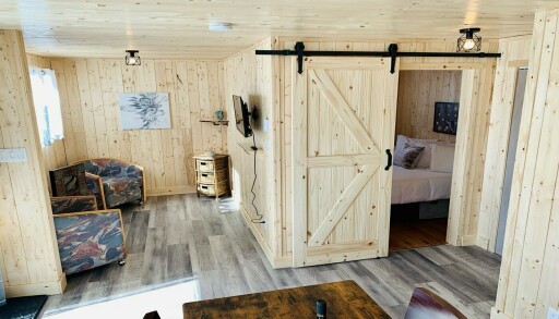 Cottage, Indoors, Interior Design, Wood, Hardwood, Stained Wood, Wood Panels