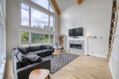 Canada, Design D'intérieur, Salon, Sol, Décoration D'intérieur, Revêtement De Sol, Table