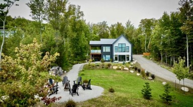 Canada, Outdoors, Housing, House, Chair, Aerial View, Scenery