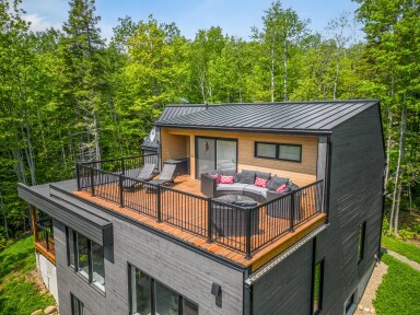 Québec, Extérieur, Paysage, Chaise, Logement, Canapé, Maison