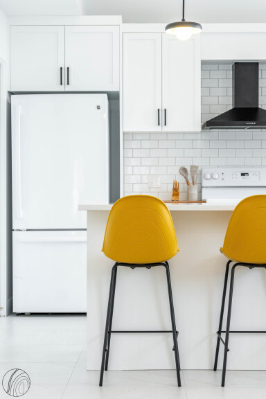 Nature,, Indoors, Interior Design, Refrigerator, Kitchen, Chair, Furniture
