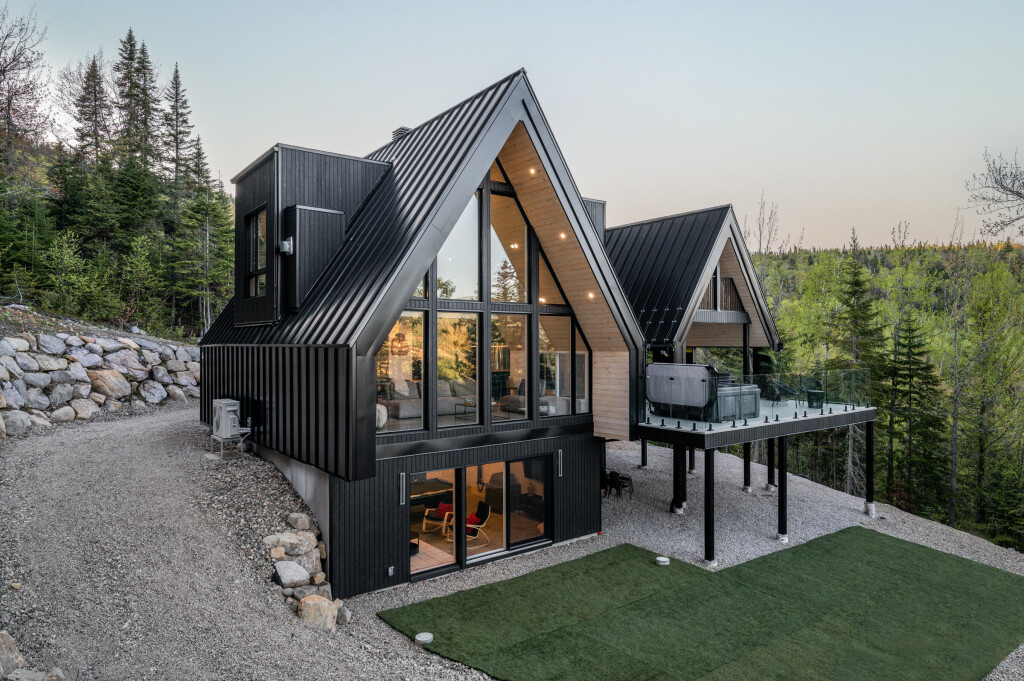 Nature, Chalet, Maison, Logement, Chaise, Design D'intérieur, Chien