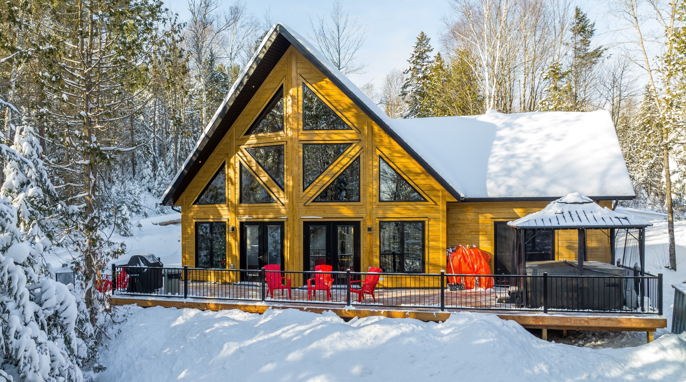 Le Chalet Whiskey, chalet à louer dans Lanaudière