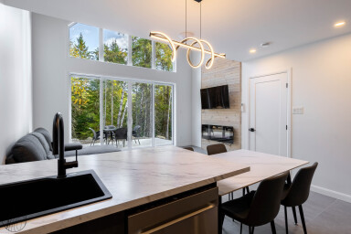Chalet, Design D'intérieur, Salle À Manger, Table À Manger, Table, Dessus De Table, Décoration D'intérieur