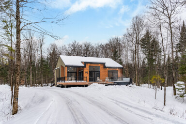Québec, Logement, Chaise, Cabane, Maison, Arbre, Abri