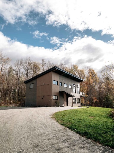 Canada, Building, Housing, Outdoors, House, Driveway, Aerial View
