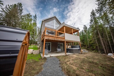Québec, À L'extérieur, Abri, Logement, Maison, Arbre, Paysage