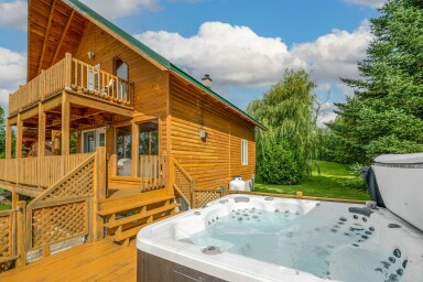 Canada, Interior Design, Tub, Hot Tub, Wood, Housing, Scenery