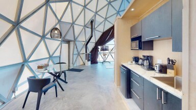 Nature,, Indoors, Interior Design, Floor, Sink, Chair, Microwave