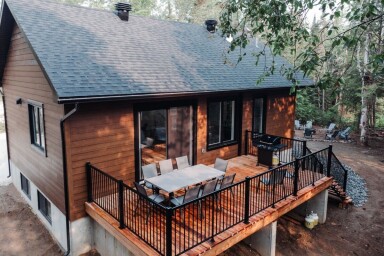 Nature,, Housing, House, Cabin, Wood, Chair, Interior Design