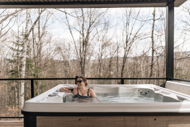 Chalet, Baignade, Baignoire, Bain À Remous