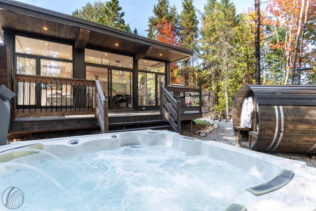 Nature, Baignoire, Bain À Remous, Extérieur, Paysage, Design D'intérieur, Logement